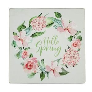 Three Girls & a Wish Accents - 🆕Three Girls & a Wish Hello Spring Box Sign Three Girls & a Wish Accents - 🆕Three Girls & a Wish Hello Spring Box Sign